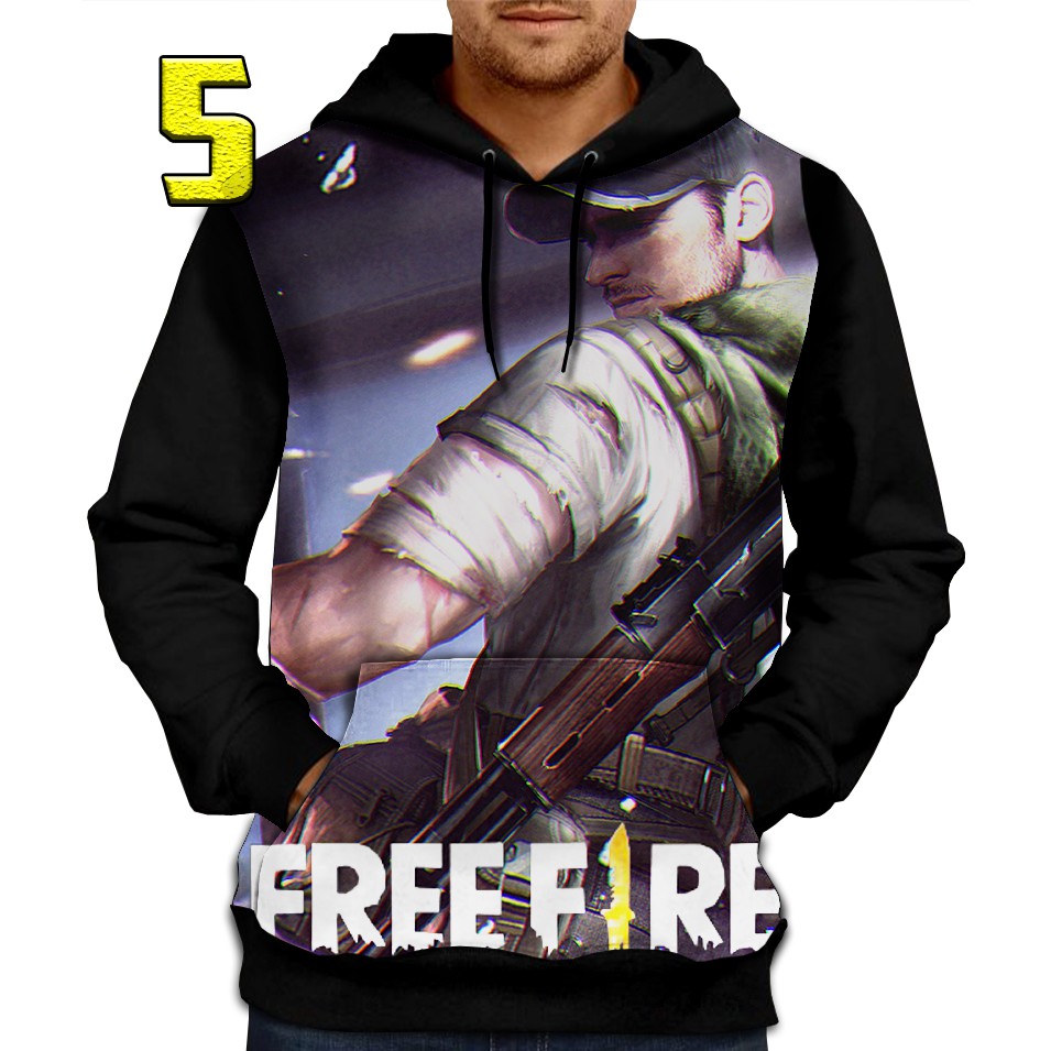 It has no special skills, but you can use it without spending coins and you can . Hoodie Jacket Game Free Fire Adam 3d Print Ff 05 Shopee Malaysia