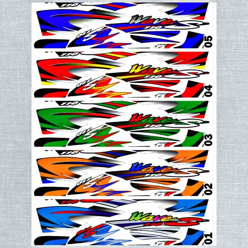 Kumpulan kumpulan modifikasi wave 125 thailook youtube via youtube.com . Striping Sticker Variations Of Thailand Thailook Astrea Supra 100 Old Supra Wave S 110 Motif Sticker Striping Variasi Thailand Thailook Astrea Supra 100 Supra Lama Motif Wave S 110 Shopee Malaysia
