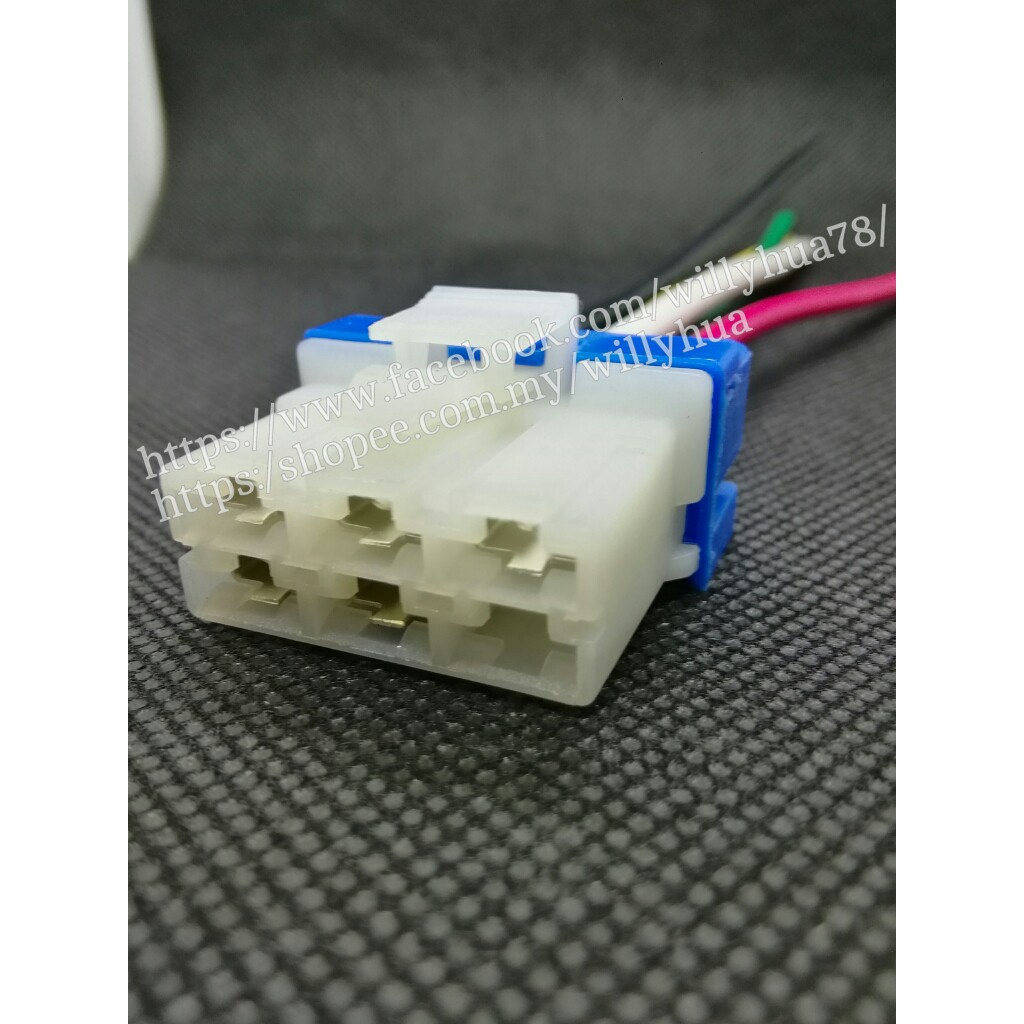 Over time, the ignition switch can wear out. Proton Wira Main Ignition Key Switch Socket Connector For 6 Pin Shopee Malaysia