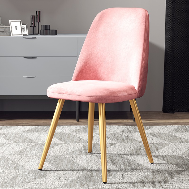 Dining Chair Nordic Back Chair Light Luxury Living Room Modern Simple Leisure Guest Chair Net Red Cafe Tea Shop Chair Shopee Malaysia