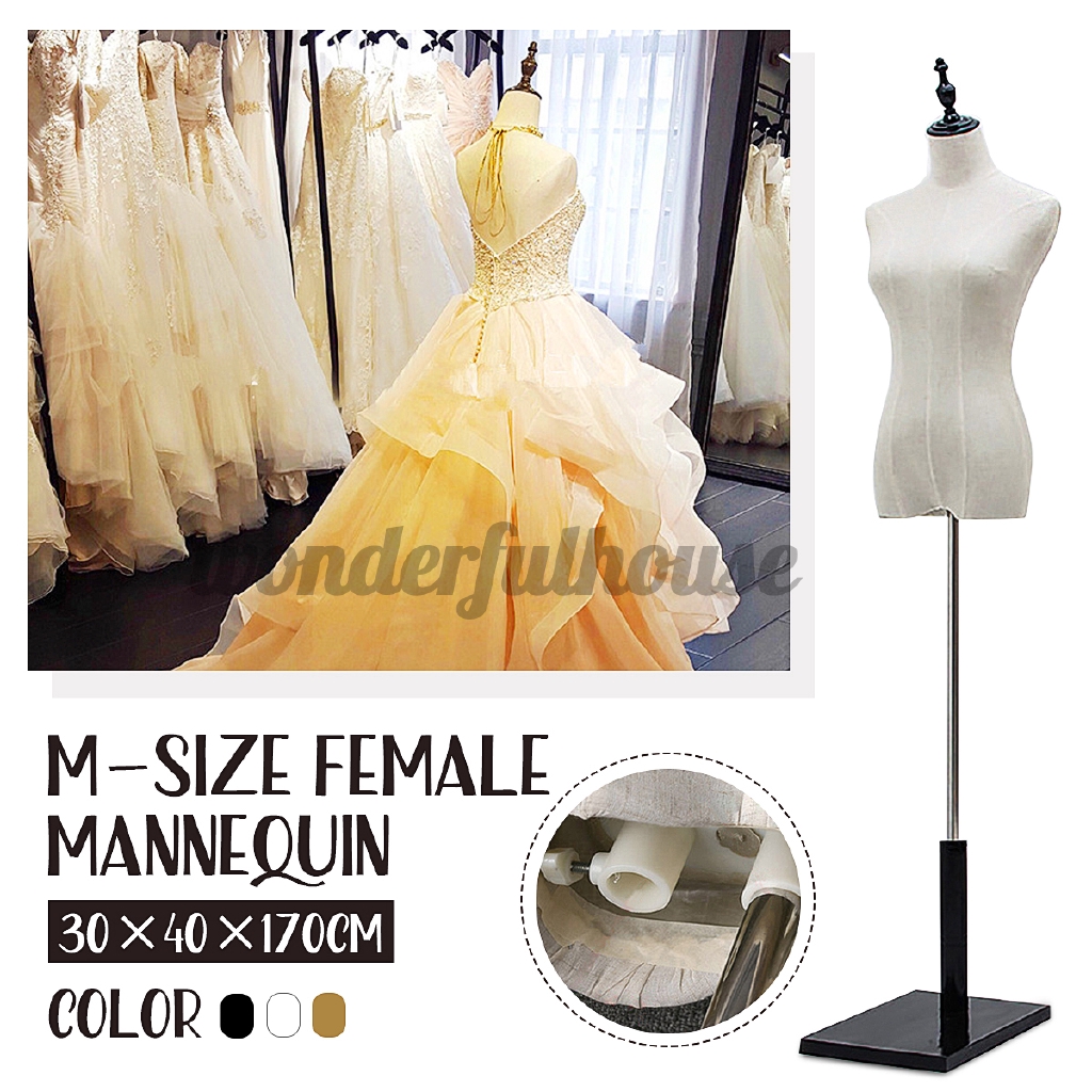 Details About Female Mannequin Model Dressmaker Display Torso Dress Form Shopee Malaysia