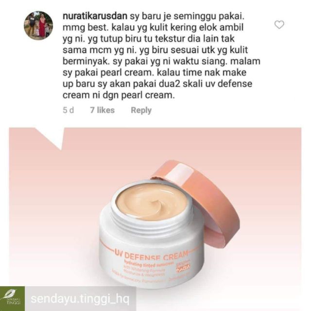 Pearl Cream Sendayu Tinggi Bahaya Nouslect