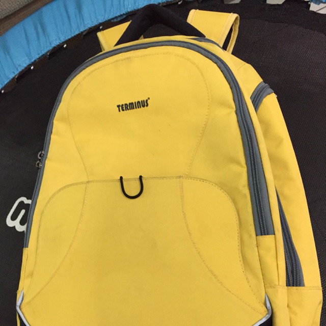 Terminus Urban Dad Diaper Bag Backpack Yellow Used Shopee Malaysia