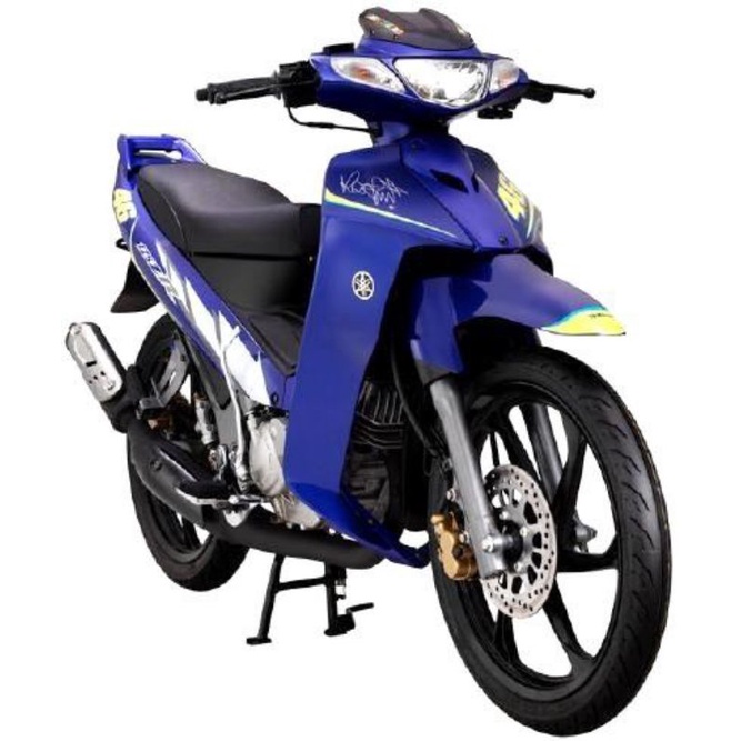 Testimoni set 46 merah cili kedai motor rsp769 facebook. Cover Set 125zr Original Hly Biru 46 Rossi Shopee Malaysia