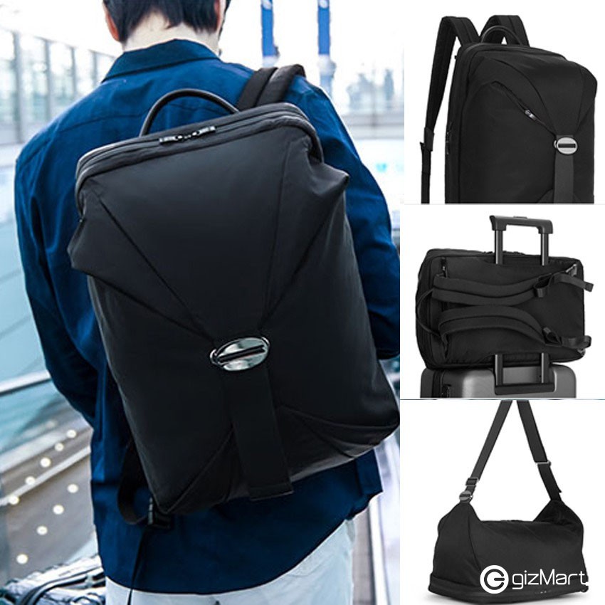 Casual Unisex Lightweight 3 Way Carry 17 Laptop Backpack Hand Carry Bag Sling Bag Gym Bag Luggage Bag Shopee Malaysia