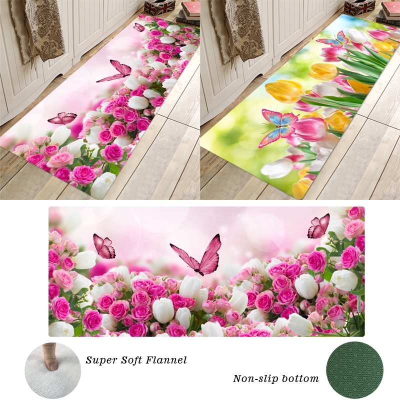 Make sure to tune in to the live stream of the event on . Hot Price 3d Butterfly And Flowers Soft Flannel Area Rug Kitchen Bathroom Floor Mats Shopee Malaysia