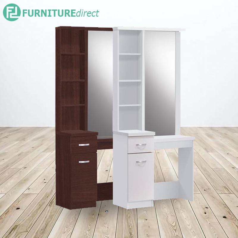 Modern Dressing Table With Mirror Makeup Table Mirror Bedroom Shopee Malaysia