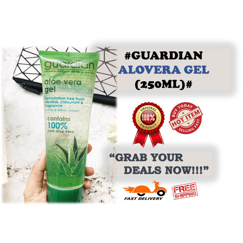 Tapi gak masalah, asal bruntusannya ilang. Buy Guardian Aloe Vera Gel 250ml 100 Original Ready Stock Seetracker Malaysia