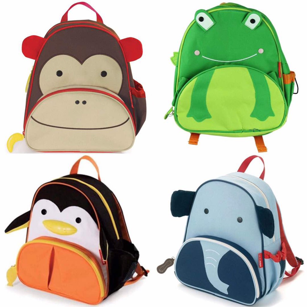Sage Animal Design School Bag Backpack For Kids Shopee Malaysia