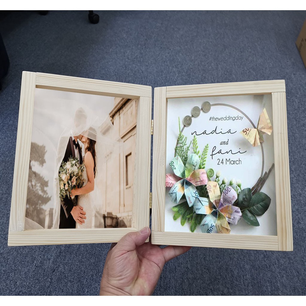 Discover short videos related to mas kahwin 3d frame on tiktok. Ready Stock Frame Buku Duit Hataran Frame Mas Kahwin Kt1012 My