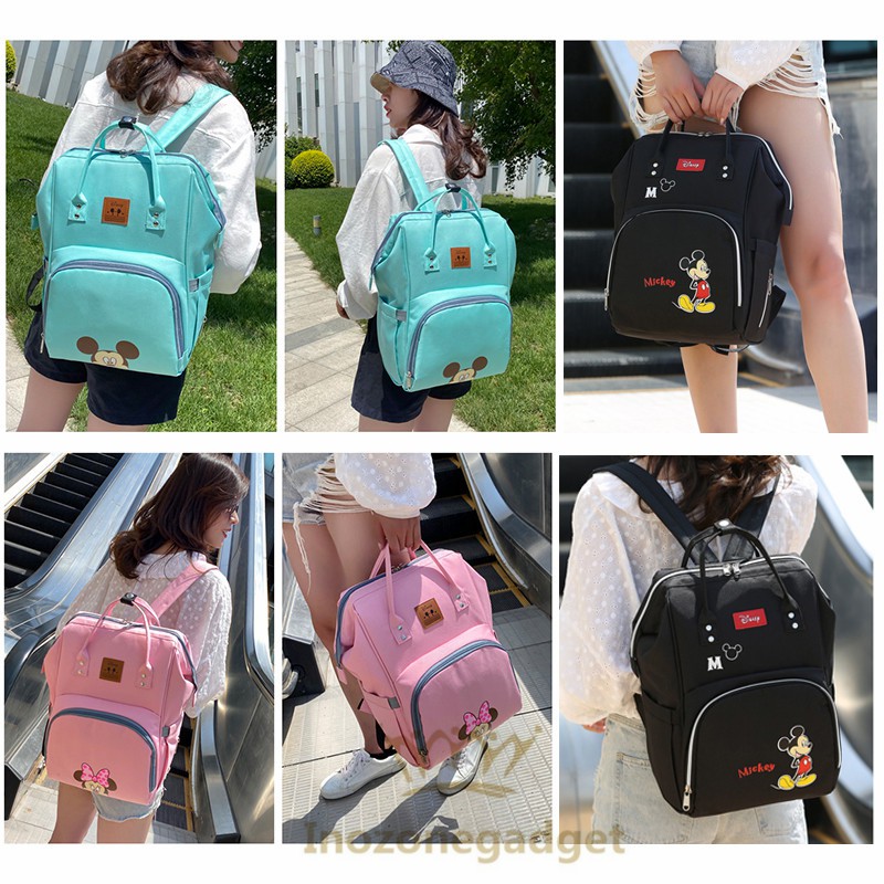 Large Capacity Backpack Mummy Backpack Multifunction Travel Baby Diaper Bag Mommy Bag Women Travel Backpack Shopee Malaysia