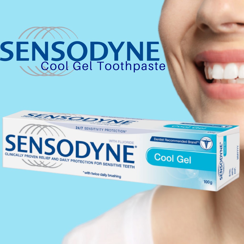 Sensodyne cool gel toothpaste 100g