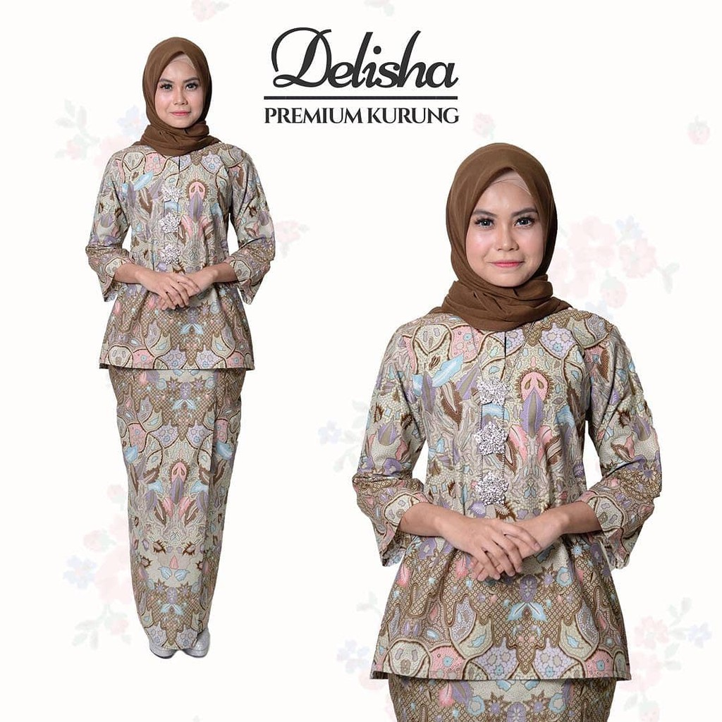 Diperbuat daripada material polyblend, pasti ianya tidak panas . Baju Kurung Kedah Batik Cotton Premium Light Brown Shopee Malaysia