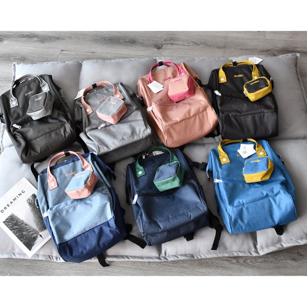 Anello Backpack Large Capacity Oxford Waterproof Laptop Backpack Women Diaper Bag Travel Bag Shopee Malaysia