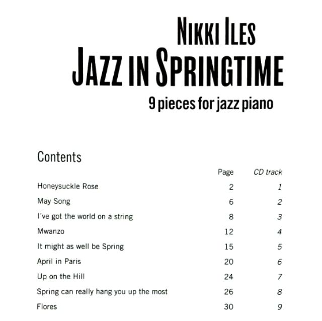 Stream jazz in springtime, no 3: Jazz In Springtime Cd 9 Pieces For Jazz Piano Shopee Malaysia