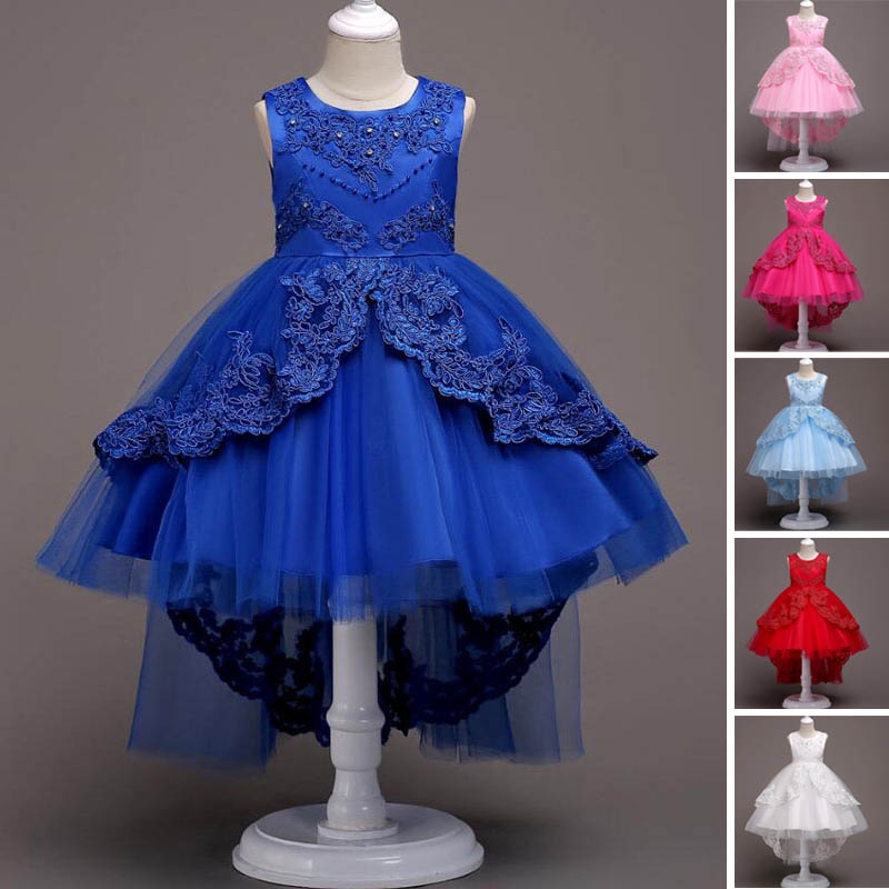 3 14 Years Kids Formal Dress Wedding Dresses Girl Party Pageant Communion Dress Shopee Malaysia