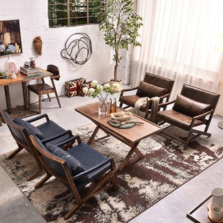 Ready Stock Nordic Solid Wood Single Sofa Chair Modern Minimalist Living Room Balcony Lounge Negotiation Coffee Shop Table And Combination Shopee Malaysia