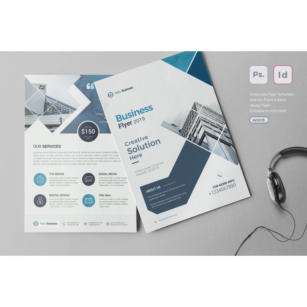 Company Profile Template Business Brochure Template Design 10 Shopee Malaysia