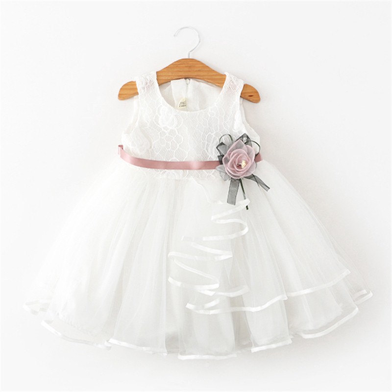 Ready Stock Baby Girl Dress Party Children Princess Flower Birthday Kids Clothes 2 6 Yrs Shopee Malaysia