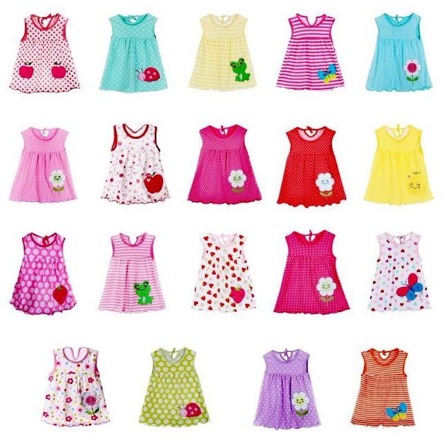 Dress Infant 0 1 2 Year Old Baby Girl Shopee Malaysia