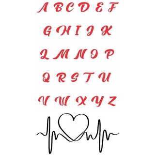 Ordershock Abcd Name Of Letter Tattoo Waterproof Men And Women Temporary Body Tattoo (Abcd Name Of Letter) | Shopee India 320_x_320_jpg