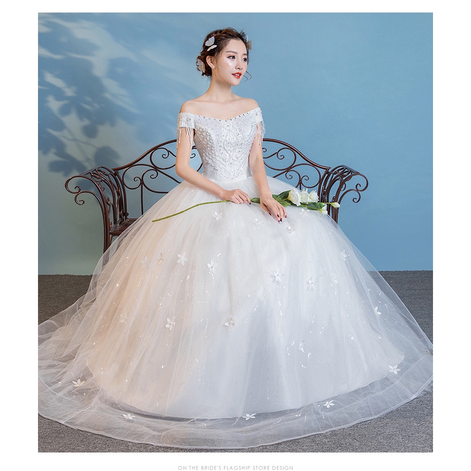 Wedding Dress Bridal Gown White Maxi Dresses Bridal Dress Shopee Philippines