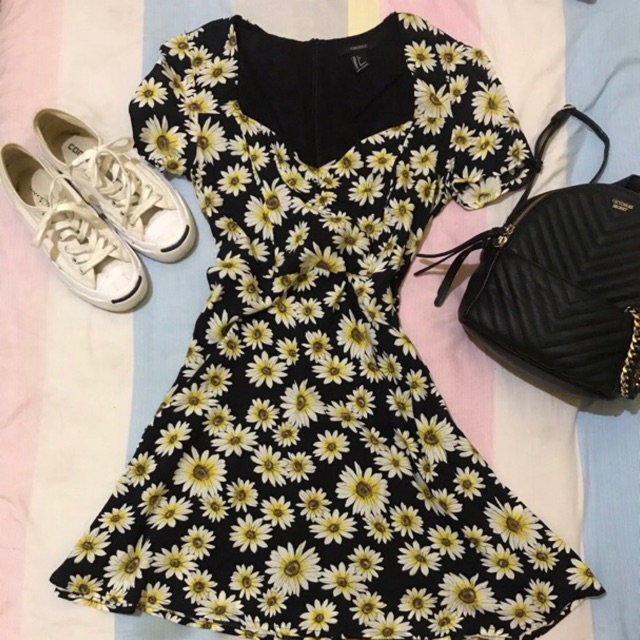 Forever 21 Floral Dress Shopee Philippines