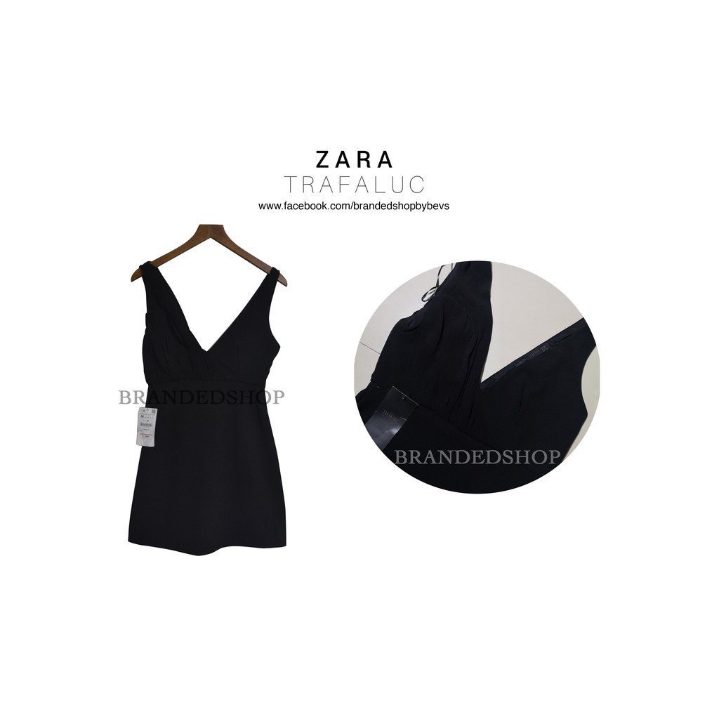 Zara Trafaluc Black Dress Shopee Philippines