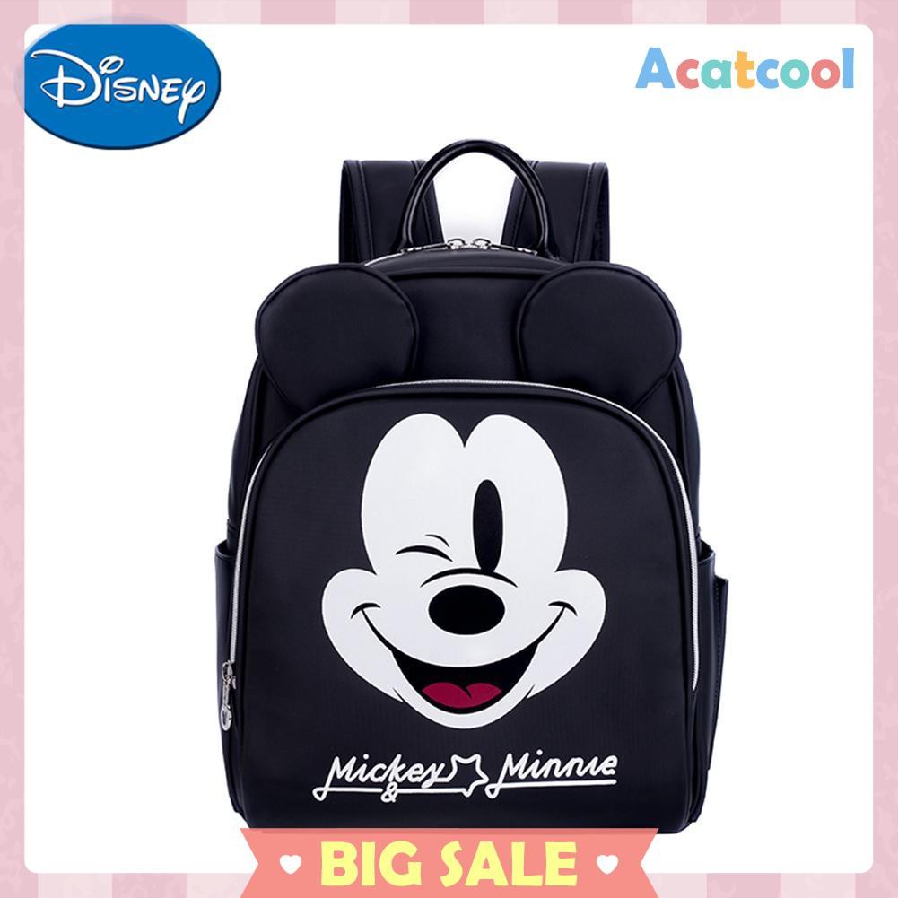 Disney Multi Function Mummy Backpack Mickey Mouse Diaper Bags Women Backpacks Large Capacity Travel Shopee Philippines