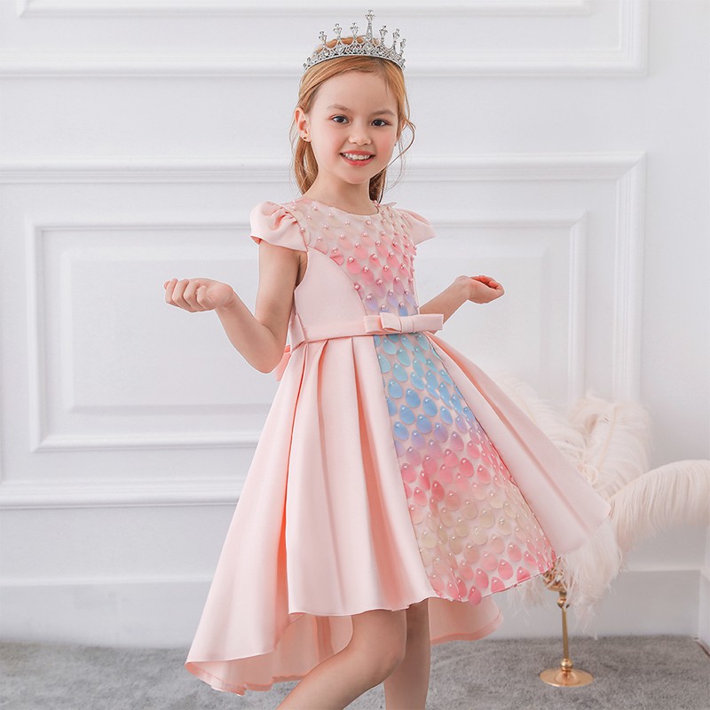 Love4 2020 Mermaid Dress Girl Kids Dresses For Girls Children Clothing Colorful Birthday Party Wedding Princess Dress 3 10 Years Shopee Philippines