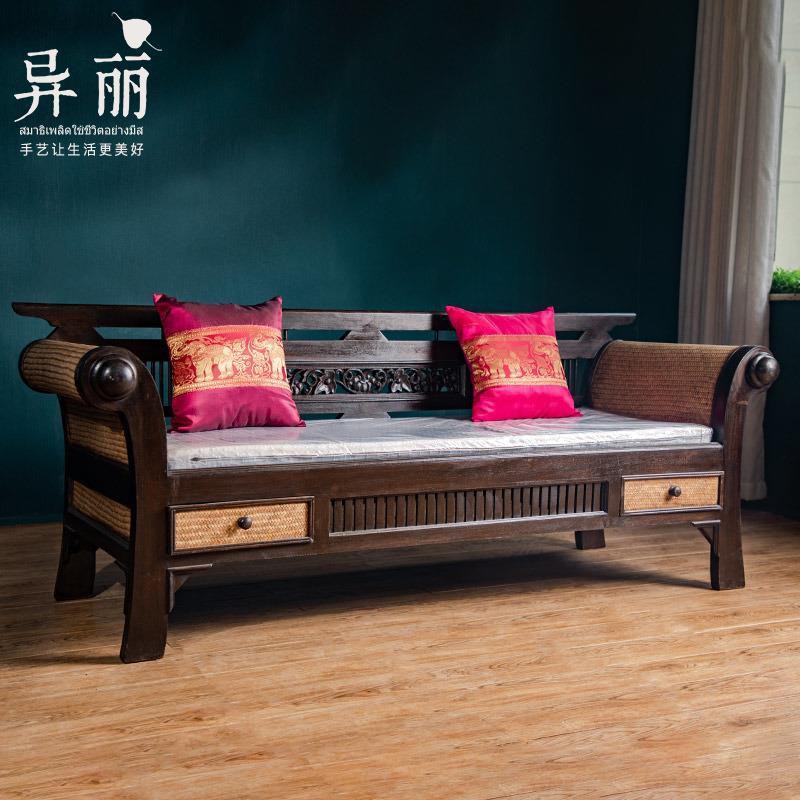 Mglove Exotic Thailand Imported Solid Wood Furniture Handmade Carved Bamboo Shopee Philippines