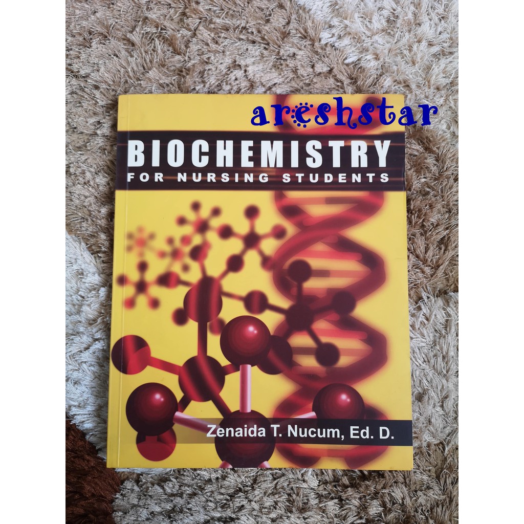 It is a discipline presented in the very beginning of the … Brand New Biochemistry For Nursing Students By Zenaida T Nucum Shopee Philippines