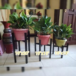 Suitable for bedroom, living room, . Possibuild Minimalist Metal Plant Stand For Outdoor Indoor Planter Shopee Philippines