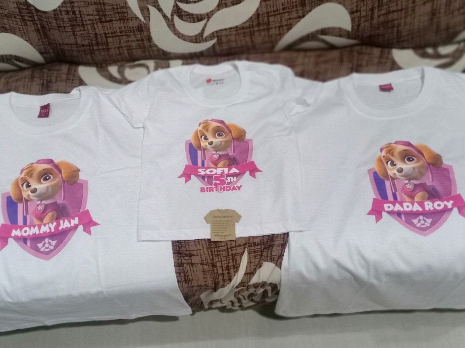 Free shipping on orders over $25 shipped by amazon. Paw Patrol Family Shirt Sold Per Piece Shopee Philippines