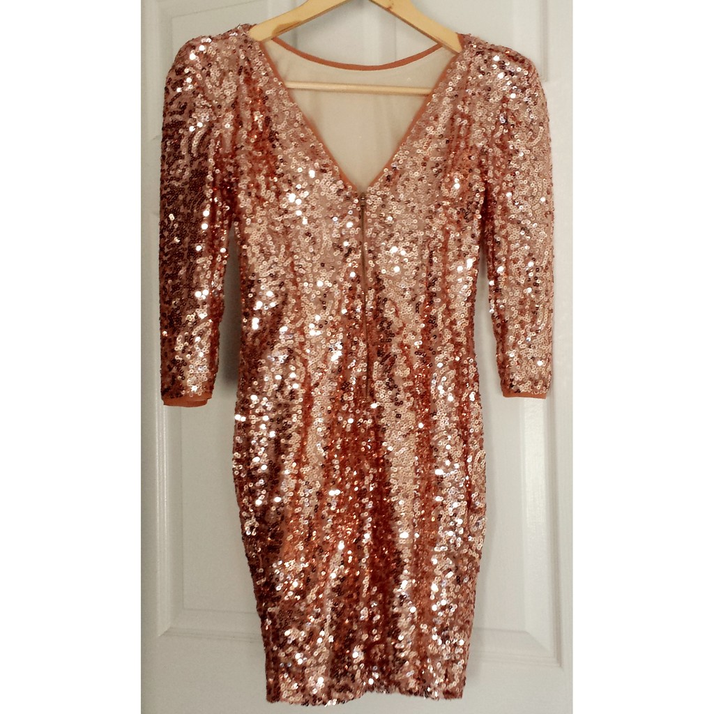 Authentic Forever 21 Formal Sequin Dress Shopee Philippines