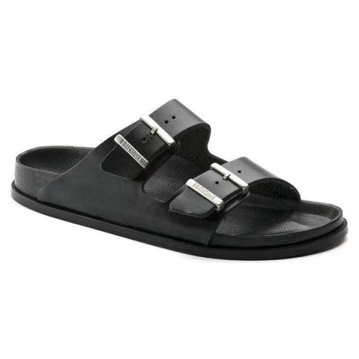 Birkenstock Women S Monterey Exquisite Black Leather Tip Top Shoes