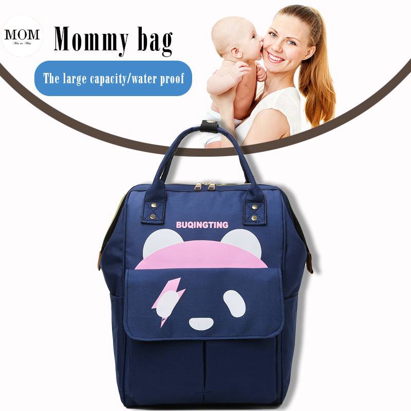 Mommybaby Bear And Cat Design Mummy Backpack Meternity School Bag Travel Backpack Couple Bag Fashion Trend College Wind Youth Bag Canvas Bag Mommy Bag Diaper Bag Shopee Philippines
