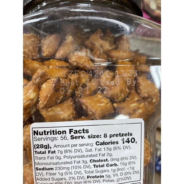 I like to have these peanut butter filled pretzel nuggets as a mid morning snack. Kirkland Signature Peanut Butter Filled Pretzel Nuggets 55 Oz Shopee Philippines