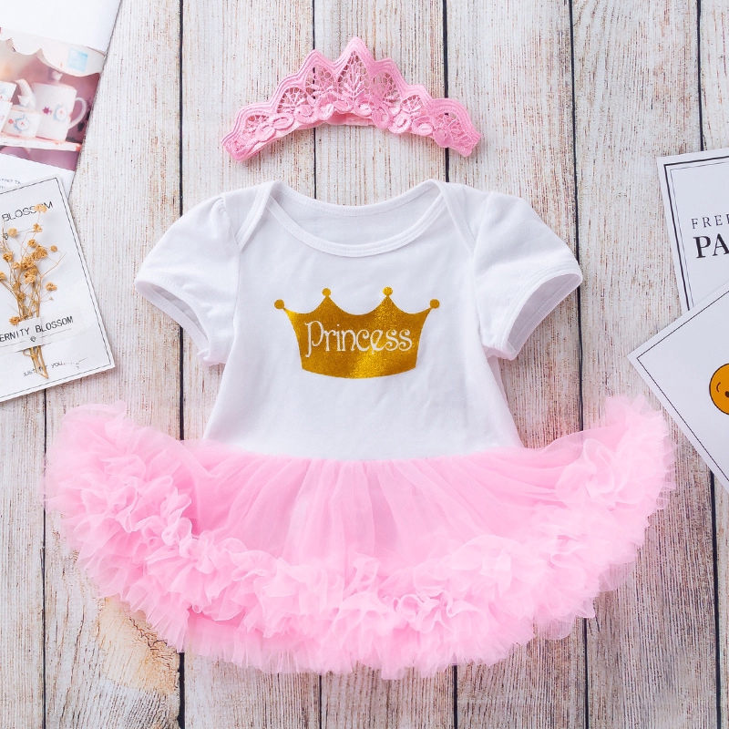 Baby Girls Tutu Dress Birthday Outfit Fancy Princess Tutu Girl Infant Costume For Kids Party Clothes Girl 1 2 Years 2pcs Shopee Philippines