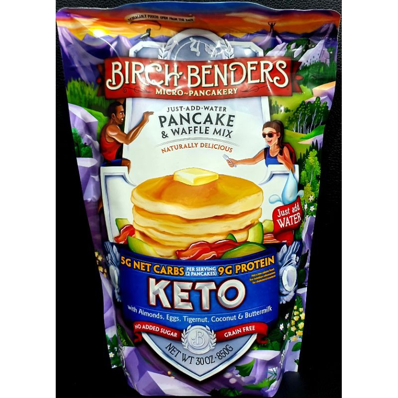These keto pancakes meet your macros, with only 5g net carbs per serving so you can enjoy your favorite breakfast again. Birch Benders Keto Pancake Waffle Mix 850g Shopee Philippines
