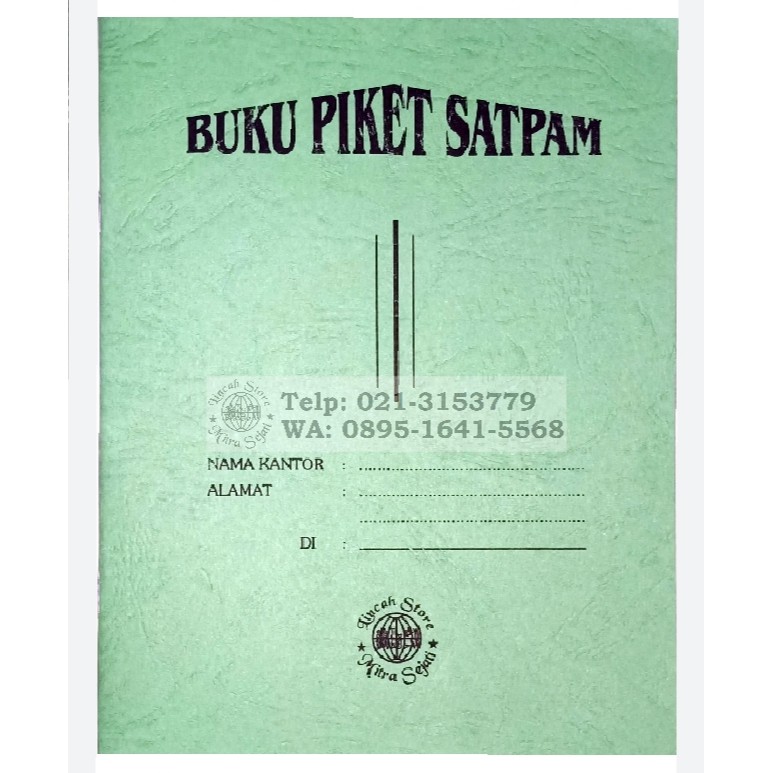 Security Guard Piket Book | Shopee Philippines