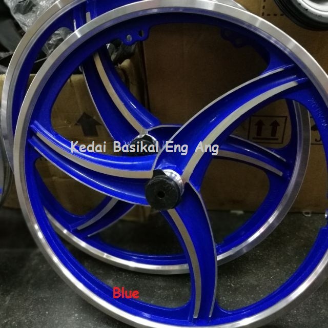 Rim basikal aloy sukan 20 3 batang sabit oren. ç°è´§ Hot Sale In Stock Sport Rim Tiga Batang Sabit Size 20 Support Wholesale Shopee Philippines