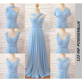 Powder Blue Infinity Dresses Bridesmaid Dresses Shopee Philippines