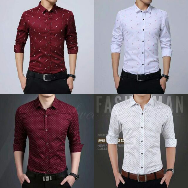 Formal Long Sleeve For Men Shopee Philippines