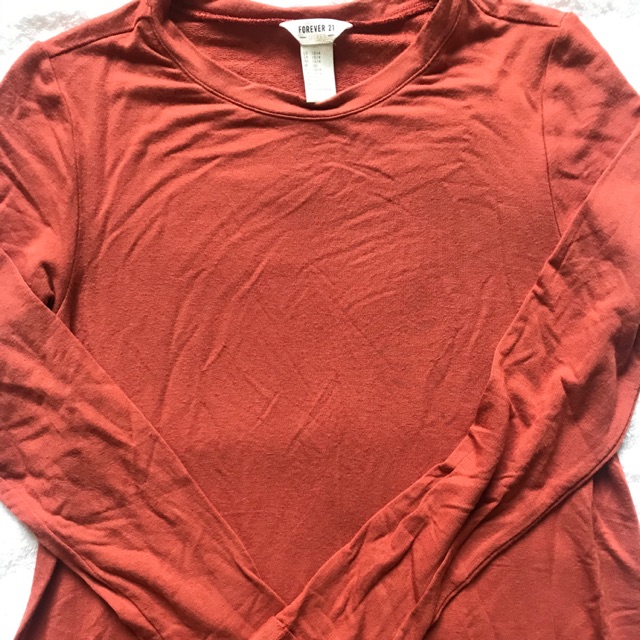 Forever 21 Rust Dress Shopee Philippines
