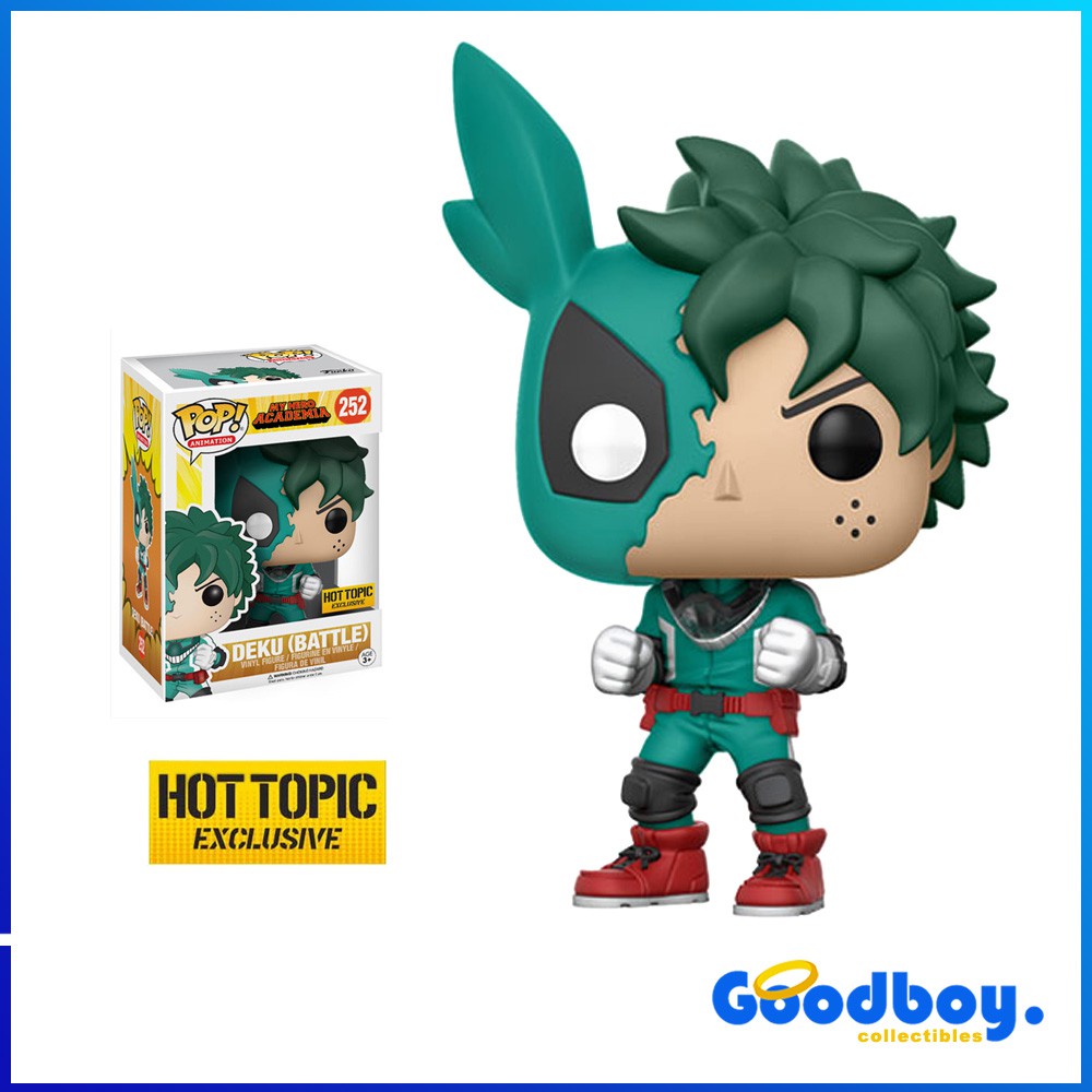 Animation deku (battle) vinyl figure hot topic exclusive now available on hottopic. Original Funko Pop My Hero Academia Deku Battle Hot Topic Exclusive 252 Shopee Philippines