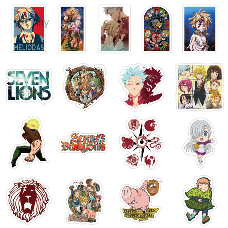 Saitama ok face png anime stickers whatsapp clipart 174221 via. Plumy The Seven Deadly Sins Sticker Pack Of 50 Stickers Waterproof Durable Stickers Classic Japanese Anime Stickers Shopee Philippines