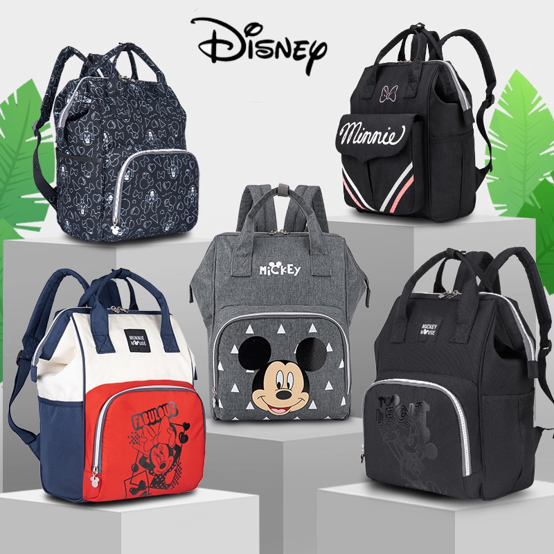 Disney Baby Diaper Bag Backpack Large Capacity Nappy Waterproof Maternity Baby Bag For Mummy Maternity Nappy Backpack For Mum Shopee Philippines