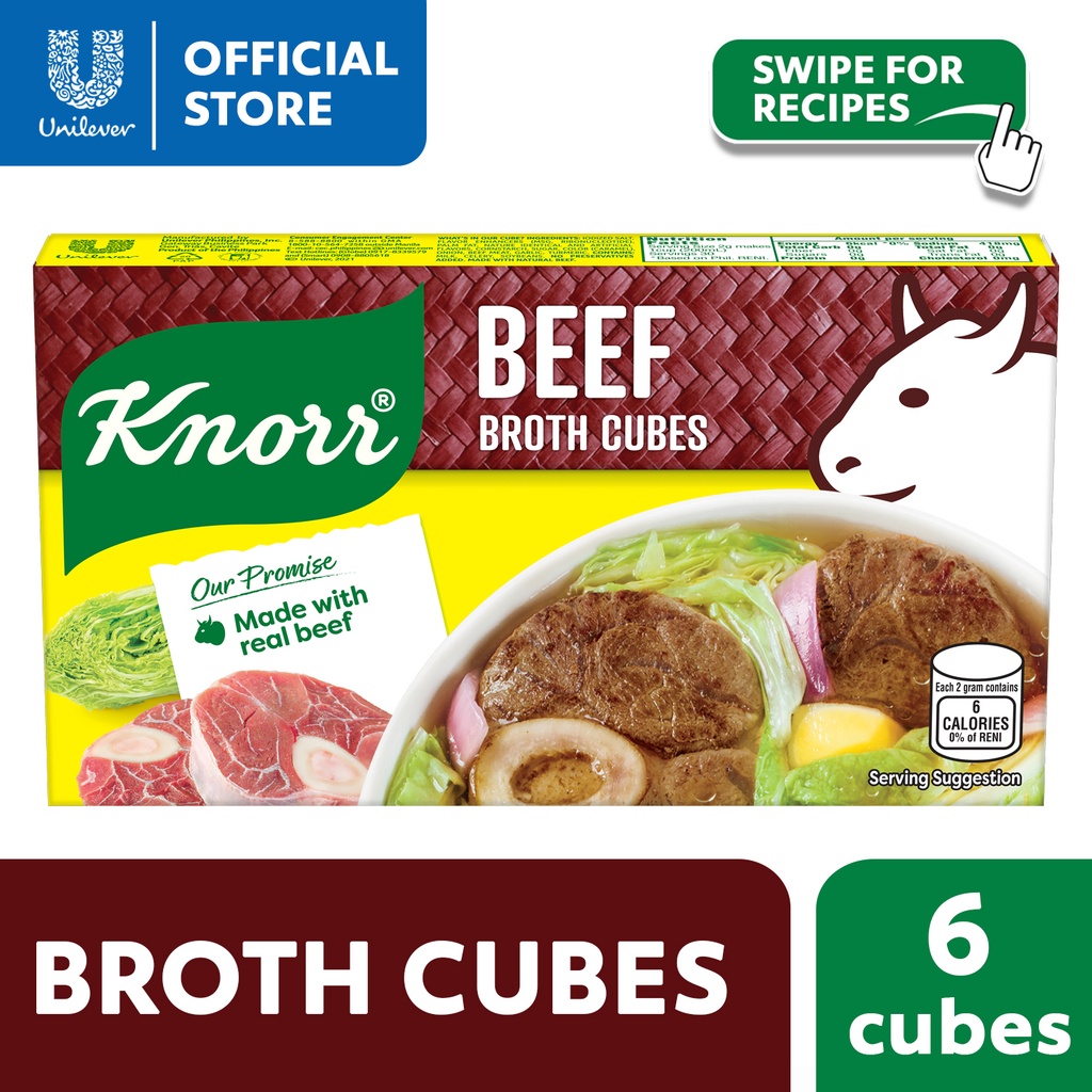 Leave to simmer for about 20 minutes or until beef is tender and cooked. Knorr Cubes Pantry Beef 60g Shopee Philippines