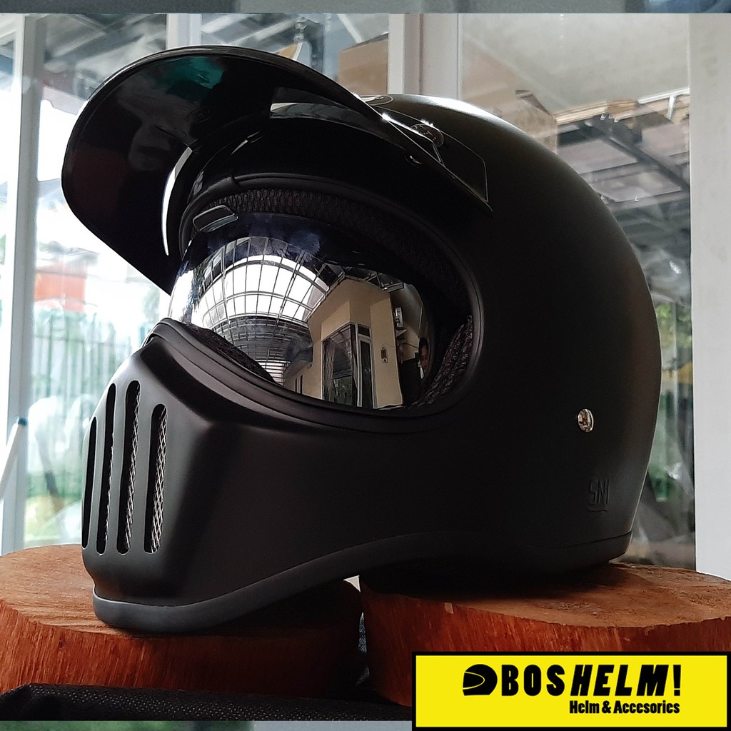 2 · 3 … 7 · » · home · instagram · facebook · whatsapp. Boshelm Helmet Cakil Hbc Inner Visor Black Doff Black Helm Retro Helm Fullface Helm Bogo Helm Classic Shopee Philippines